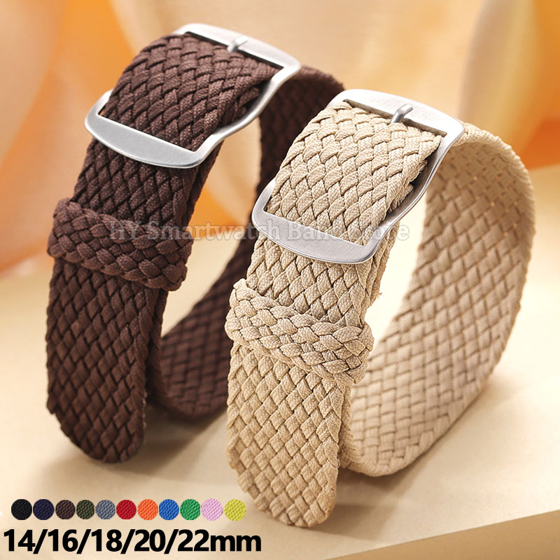14mm 16mm 18mm 20mm 22mm Woven - Perlon Strap Woven recension och pris