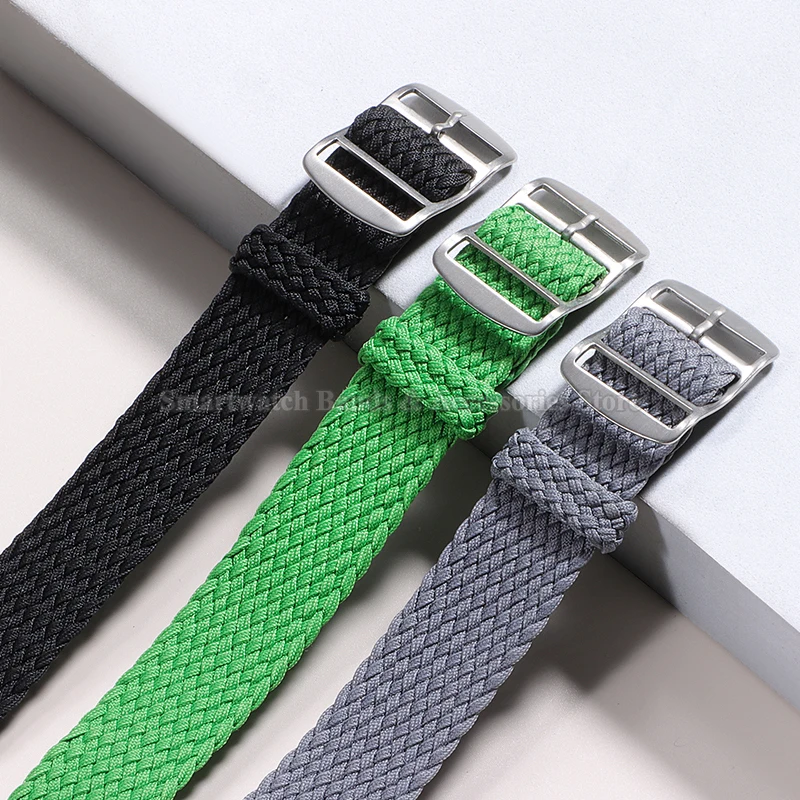 14mm 16mm 18mm 20mm 22mm Woven - Perlon Strap Woven recension och pris