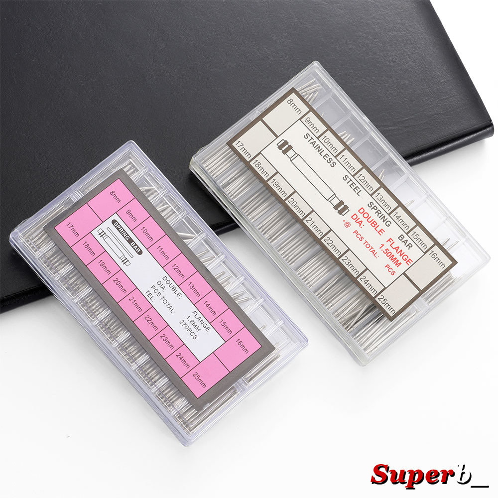 360pcs Dia 1.3mm/1.5mm/1.8mm S - Spring Bar Tool Set recension och pris