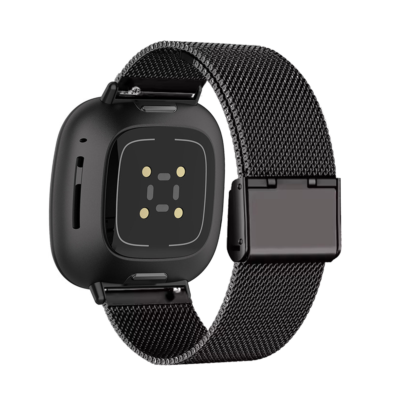Metal Bands for Fitbit Versa 4 - Mesh Strap Metal recension och pris