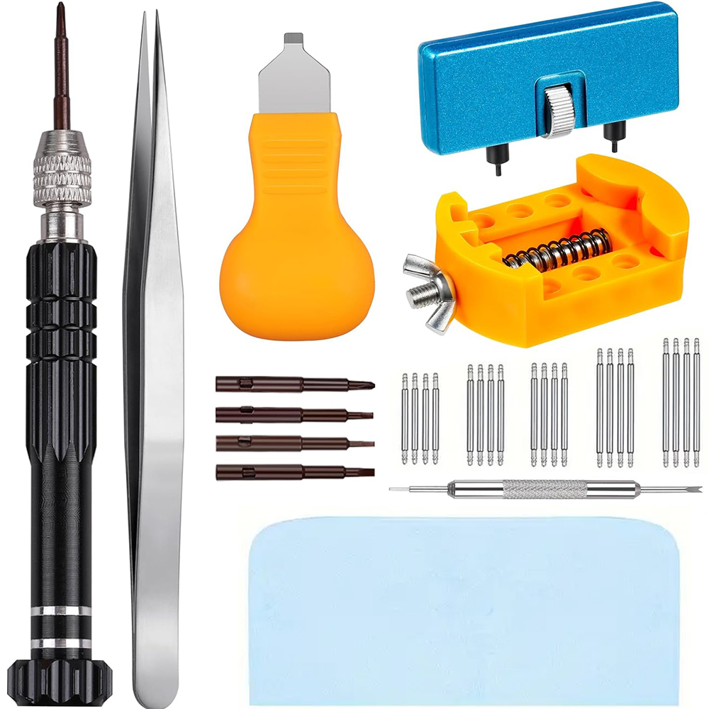 32 pcs Watch Battery Replaceme - Spring Bar Tool Set recension och pris
