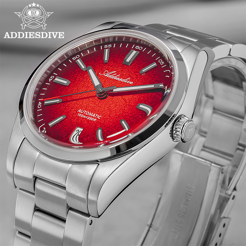 ADDIESDIVE Watch For Gift 39mm - Stainless Bracelet Diver recension och pris