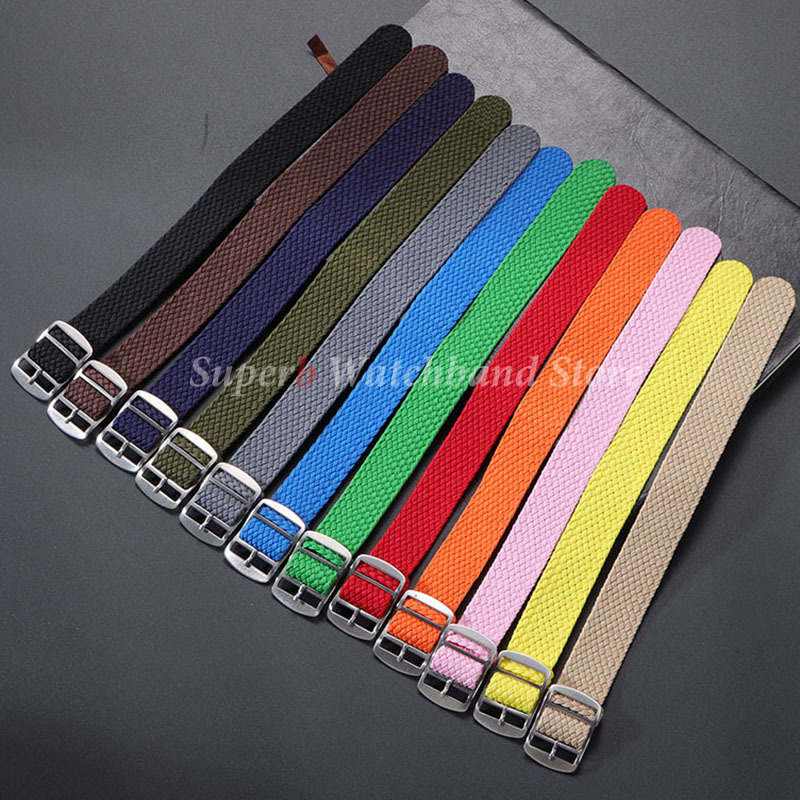 Nylon Woven Canvas Watch Band  - Perlon Strap Woven recension och pris