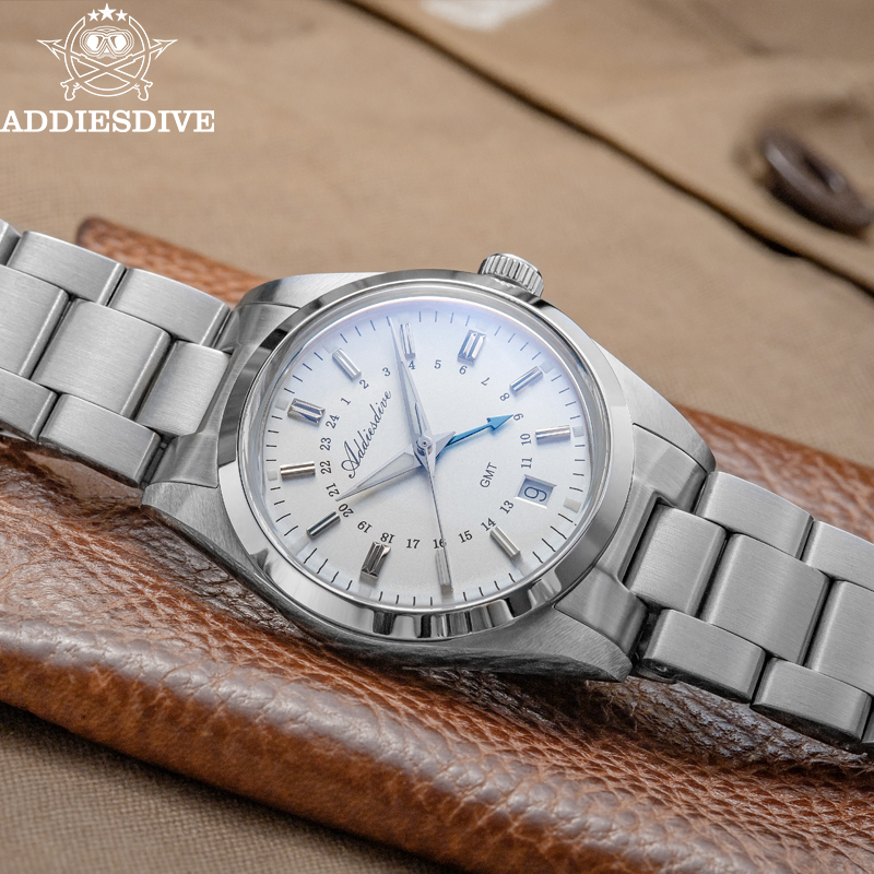 ADDIESDIVE Hot Brand 36mm Luxu - Stainless Bracelet Diver recension och pris