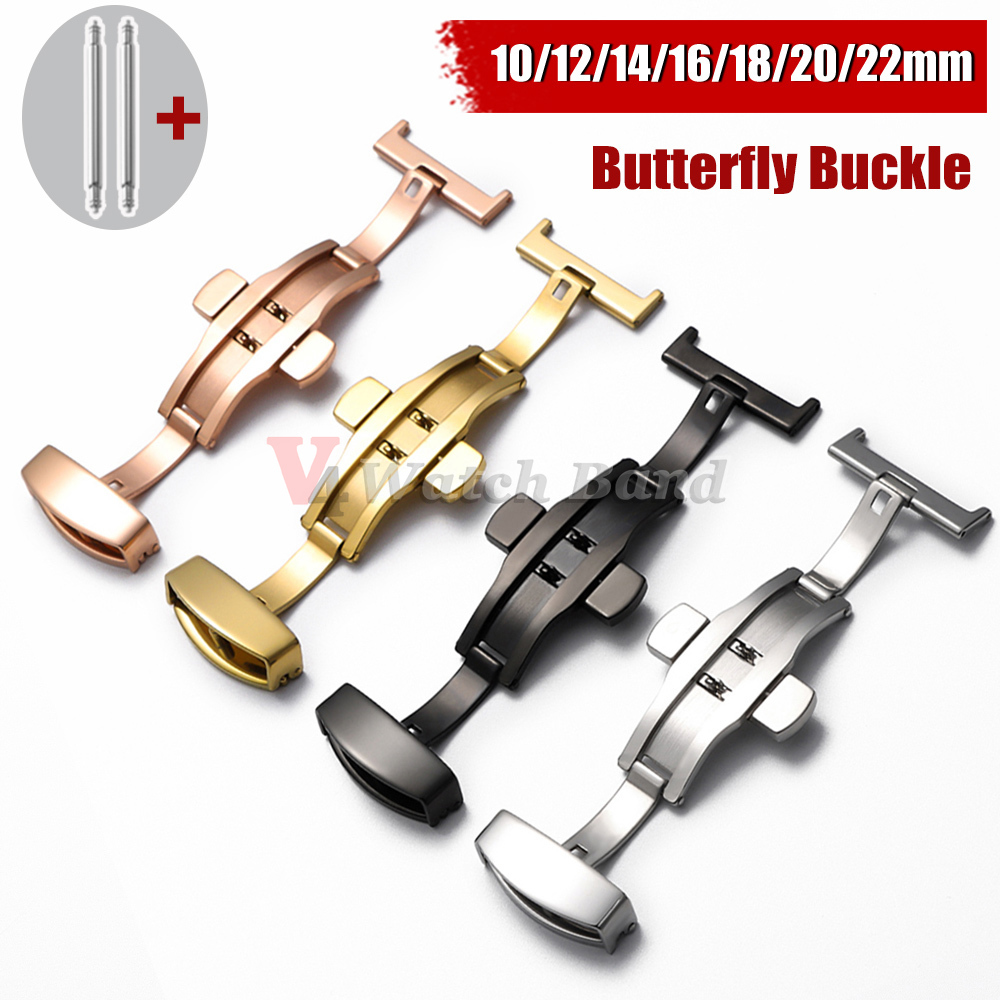 Stainless Steel Clasp Strap fo - Butterfly Clasp Deployant recension och pris