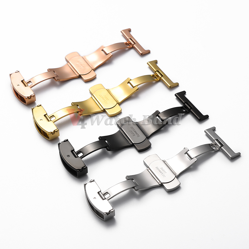 Stainless Steel Clasp Strap fo - Butterfly Clasp Deployant recension och pris