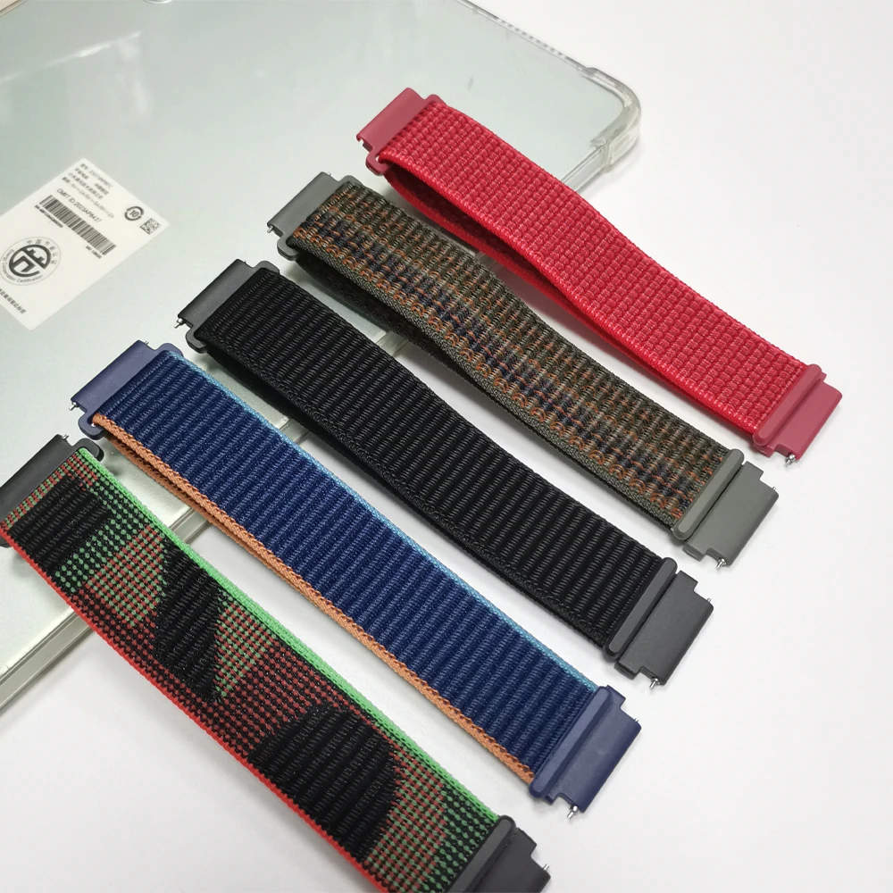 Nylon Breathable Loop Watchban - Sport Loop Velcro recension och pris