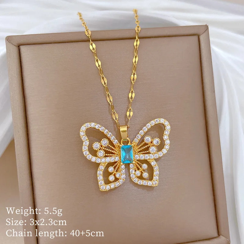 Fashionable High-End Butterfly - Butterfly Clasp Deployant recension och pris