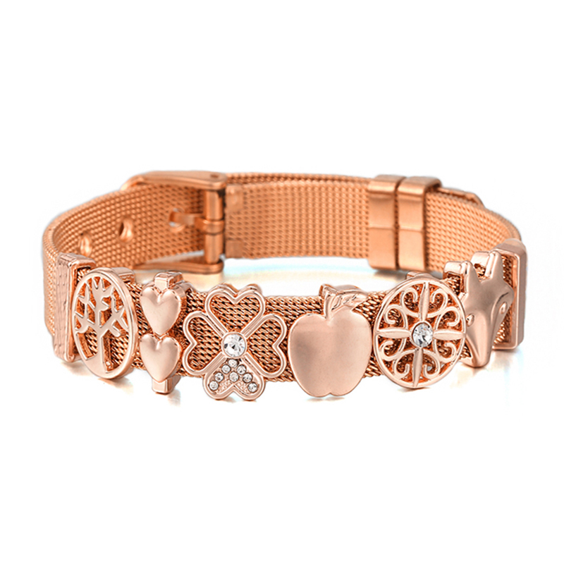 New Arrival 10mm Stainless Ste - Mesh Strap Metal recension och pris