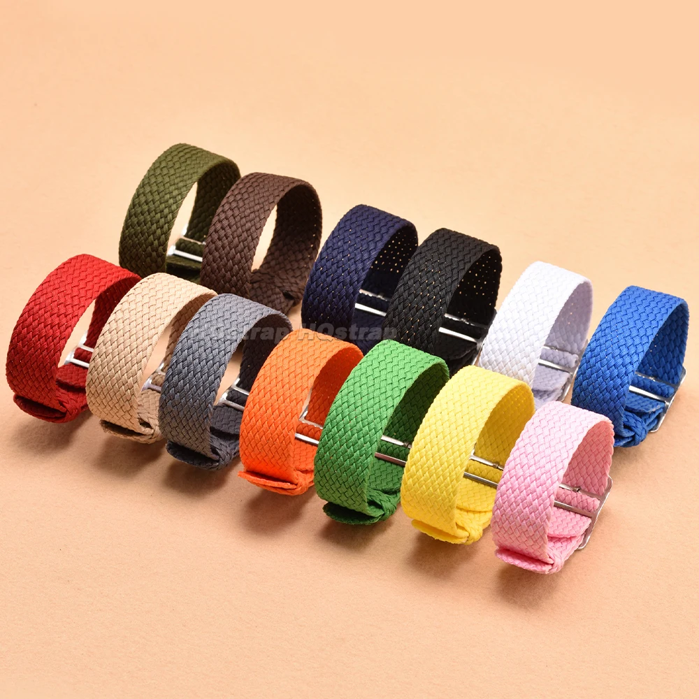 Woven Nylon Watch Strap 14mm 1 - Perlon Strap Woven recension och pris