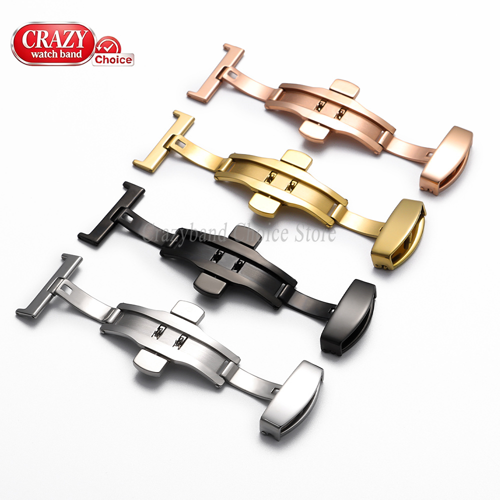Stainless Steel Butterfly Buck - Butterfly Clasp Deployant recension och pris