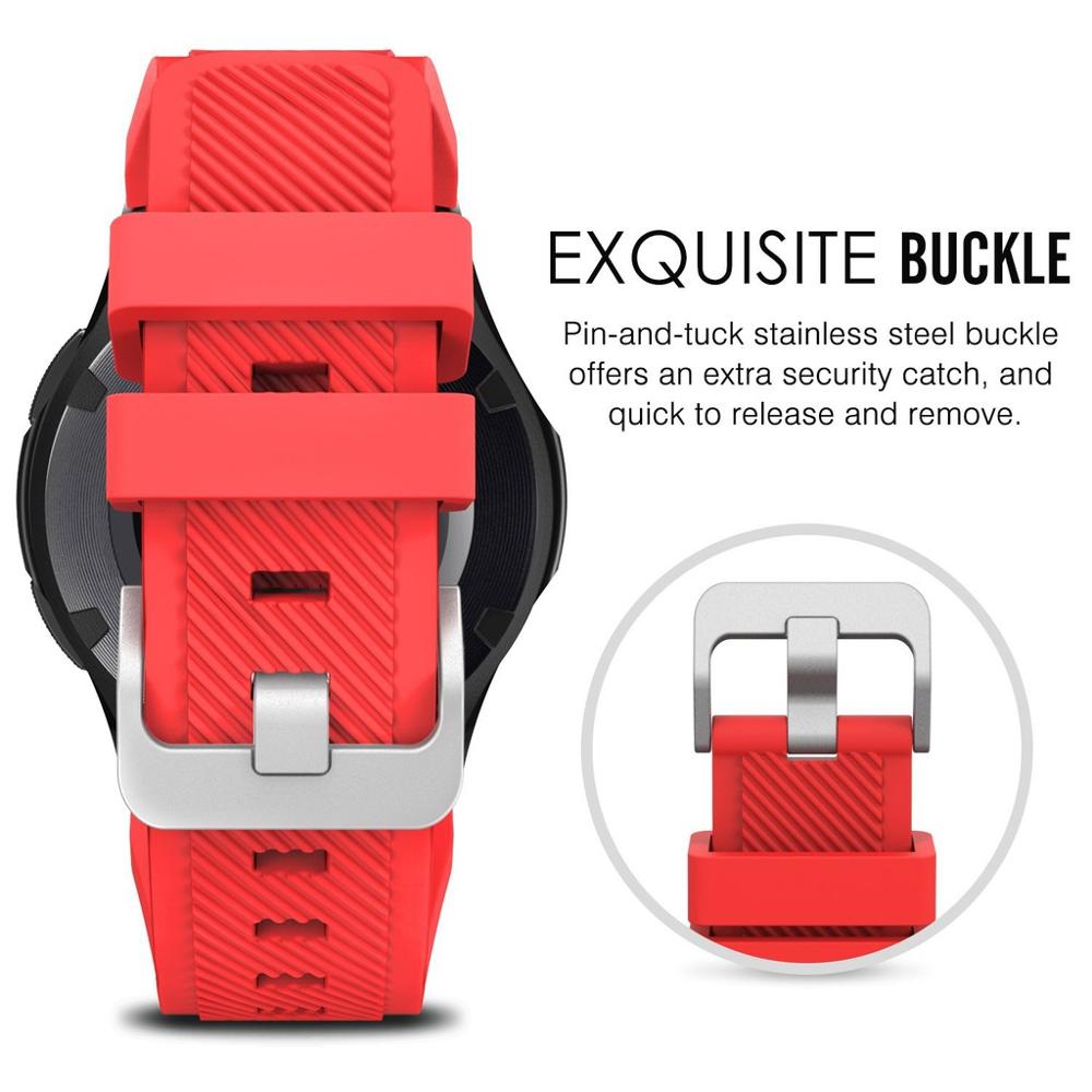 22mm Silicone Strap For Realme - Silicone Watch Band 22Mm recension och pris