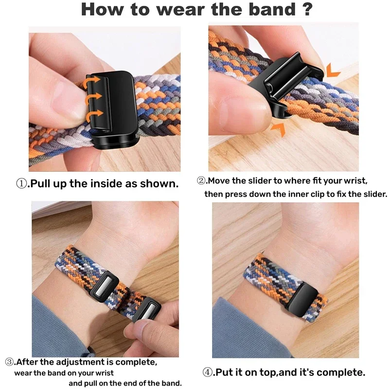 Braided Strap For Apple Watch  - Milanese Loop Magnetic recension och pris