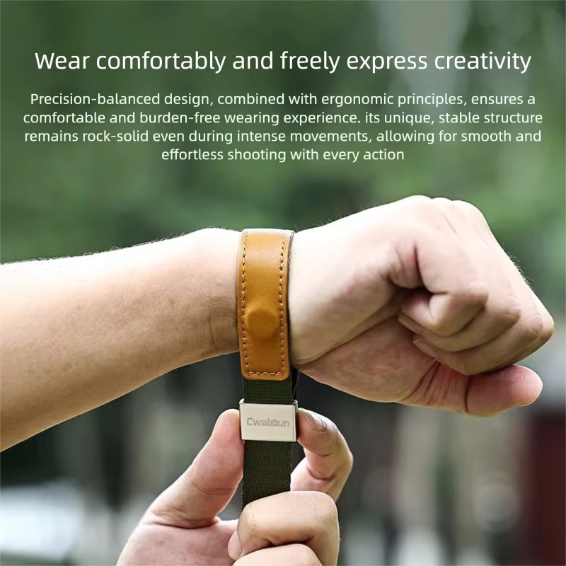 Quick Release Camera Wrist Str - Leather Strap Quick Release recension och pris