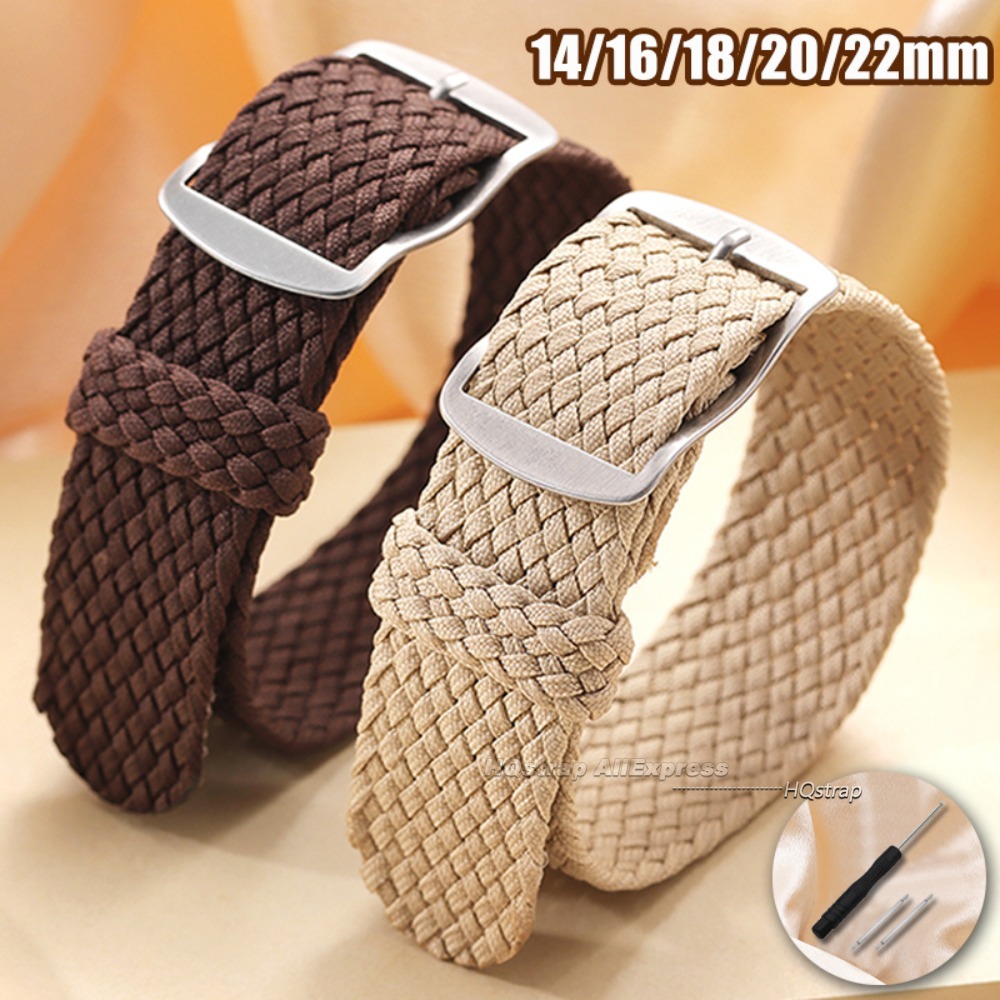 Nylon Woven Canvas Watch Band  - Perlon Strap Woven recension och pris